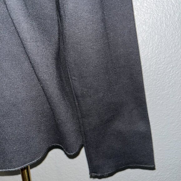 ZARA Black Cotton Blend Funnel Neck Long Sleeve Sweater - New with Tags - M - Picture 5 of 10